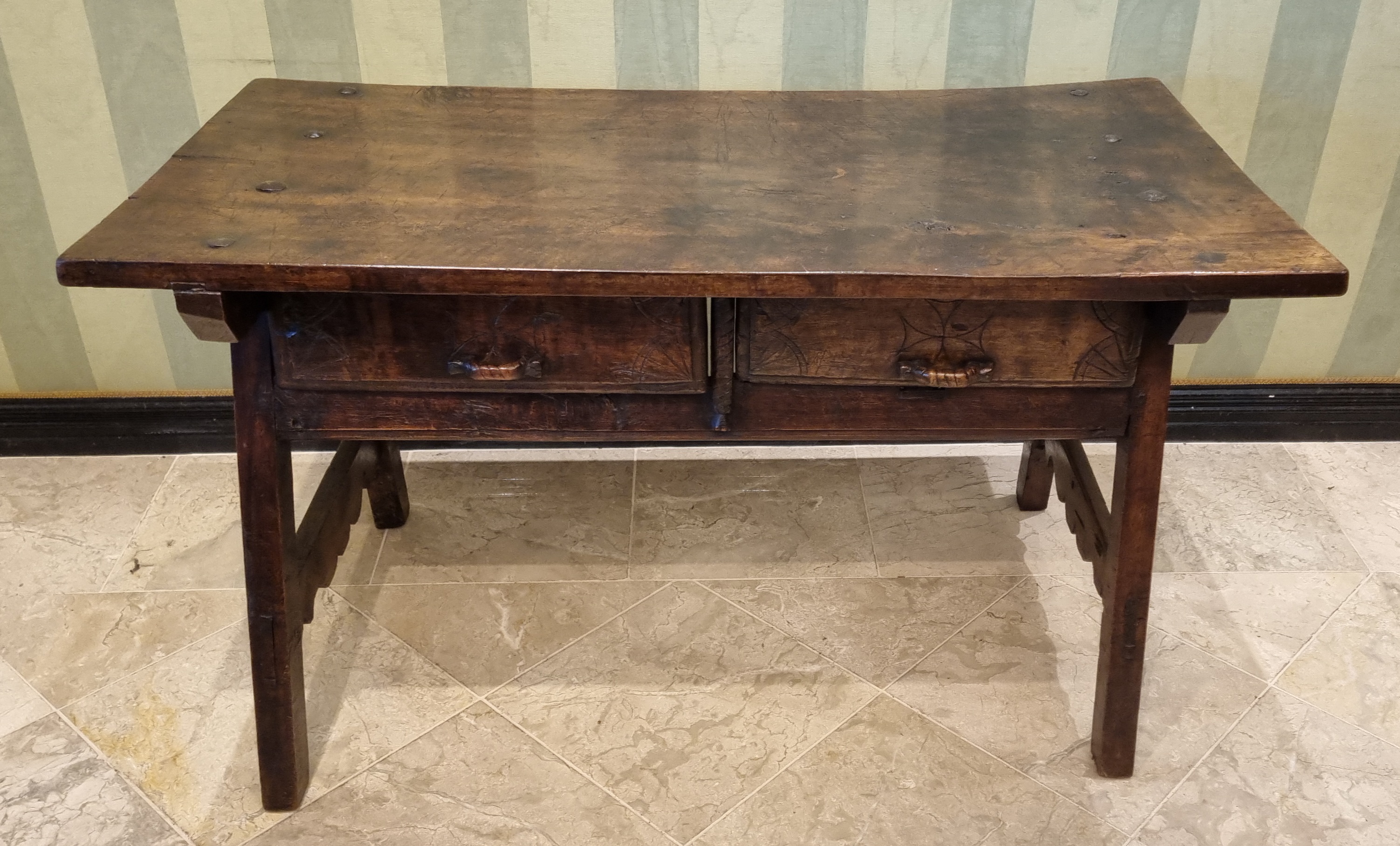 Walnut Side Table 